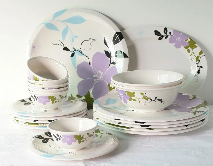 Dinnerware Set Melamine Tableware Custom Printing Melamine Dinner Set