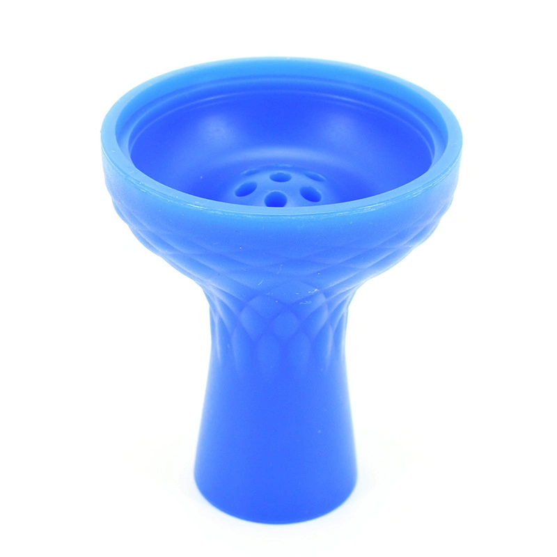 New Product Hole Silicone Shisha Hookah Bowl Silicone Head for Shisha Charcoal Hose Moth Tips Ceramic Bowl Foil Tool Accessory