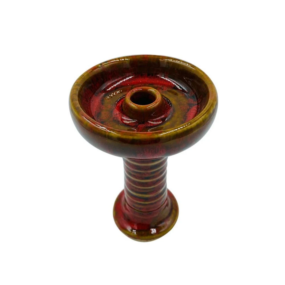 Wholesale Hot Sale Portable Sheesha Smoking Hookah Accessories Multi-Colors Clay Ceramic Arab Hookah Shisha Head Bowl Pot